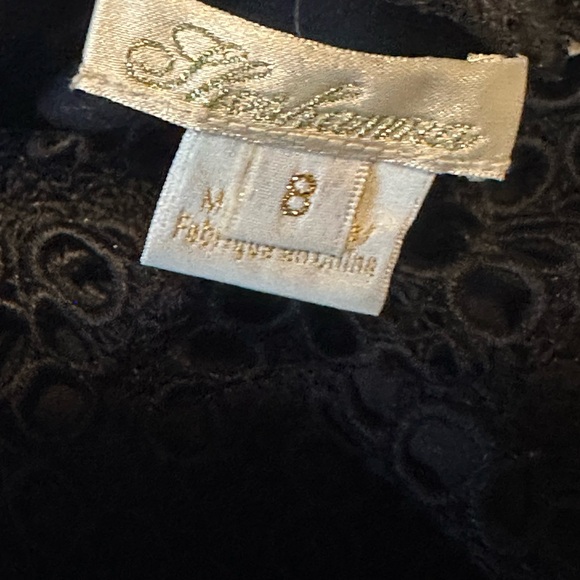 Shoshanna Black Eyelet Dress - Picture 2 of 5